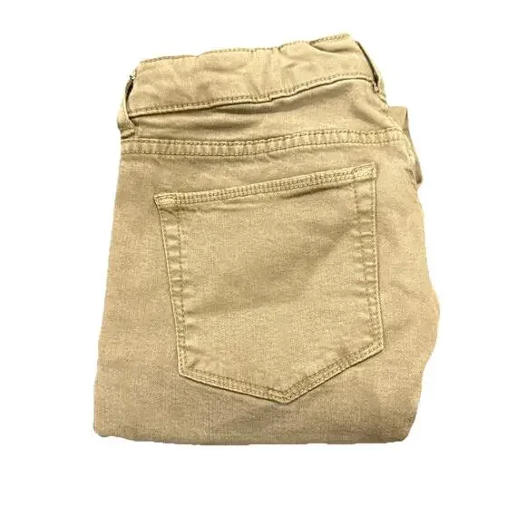 Women's Ellen Tracy Jeans Refined Mid Rise Skinny Size 6 Olive Green - Picture 9 of 10